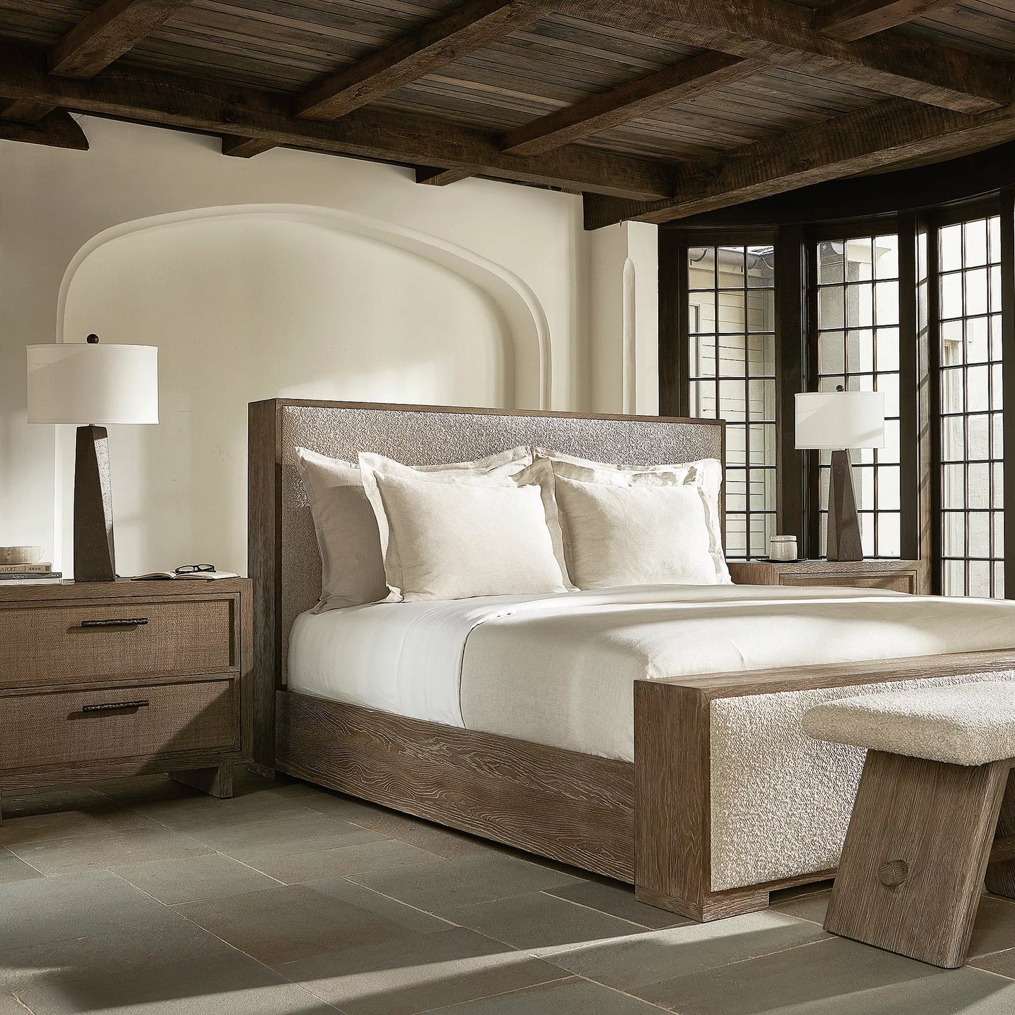 Casa Paros Panel Bed