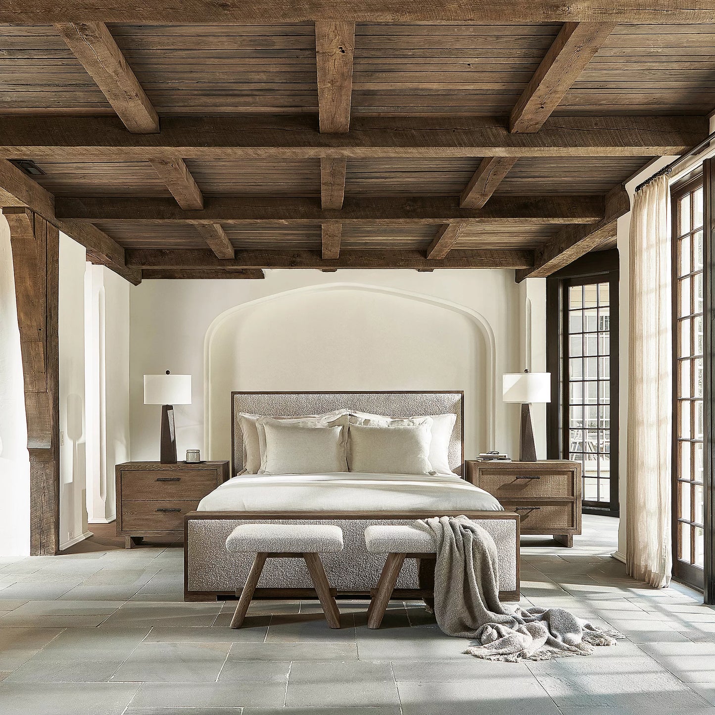 Casa Paros Panel Bed