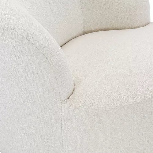 Elle Fabric Swivel Chair