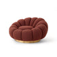 Swivel Chair Mello Boucle Rouge