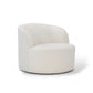 Elle Fabric Swivel Chair